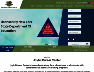 joyfulcareercenter.com screenshot