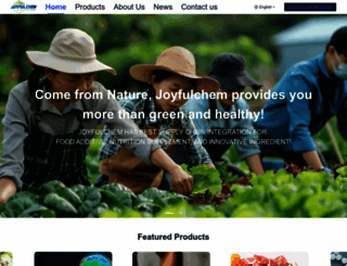 joyfulchem.com screenshot