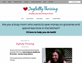 joyfullythriving.com screenshot