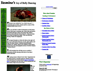 joyofbellydancing.com screenshot