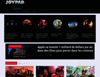 joypad.fr screenshot