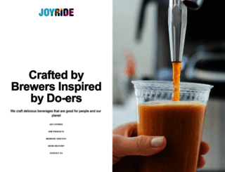joyridecoffeedistributors.com screenshot