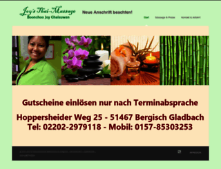 joys-thai-massage.de screenshot
