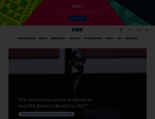 jp.fifa.com screenshot