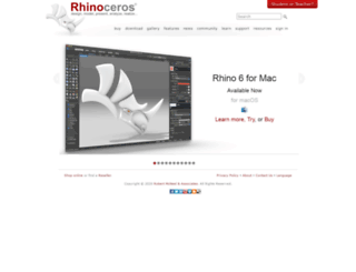jp.rhino3d.com screenshot