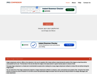 jpegcompressor.org screenshot