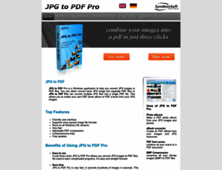 jpgtopdfpro.com screenshot