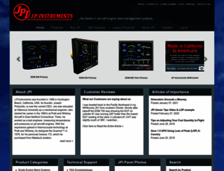 jpinstruments.com screenshot