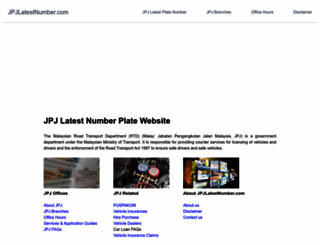 jpjlatestnumber.com screenshot