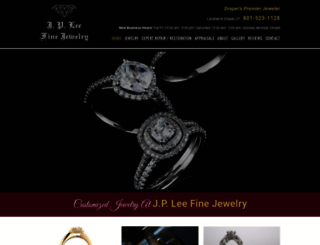 jpleefinejewelry.com screenshot