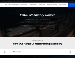 jps-machinery.co.uk screenshot