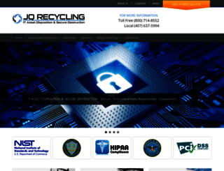 jqrecycling.com screenshot