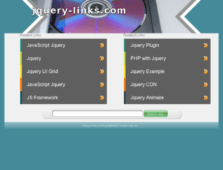 jquery-links.com screenshot