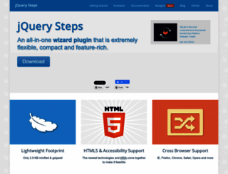jquery-steps.com screenshot
