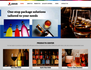 jr-glassbottle.com screenshot