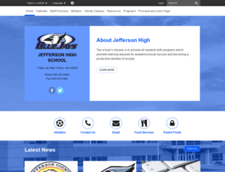 jr7jefferson.sharpschool.net screenshot