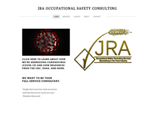 jraoccupationalsafety.com screenshot
