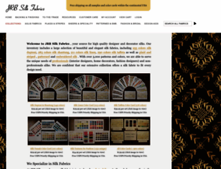jrbsilks.com screenshot