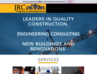 jrcprojects.co.za screenshot