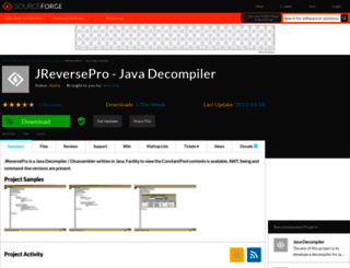 jrevpro.sourceforge.net screenshot