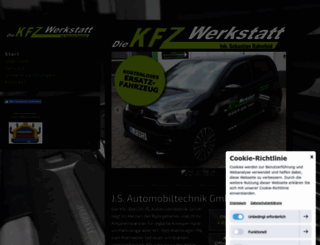 js-automobiltechnik.de screenshot