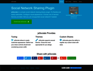 js-socials.com screenshot