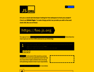 js.org screenshot
