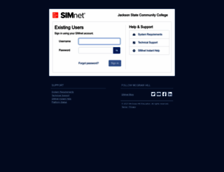 jscc.simnetonline.com screenshot