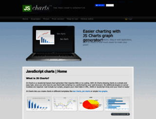jscharts.com screenshot