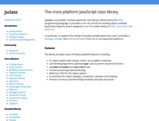 jsclass.jcoglan.com screenshot