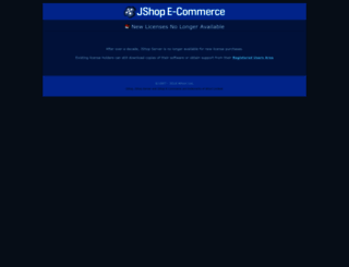 jshopecommerce.com screenshot