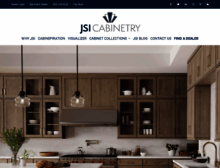 jsicabinetry.com screenshot