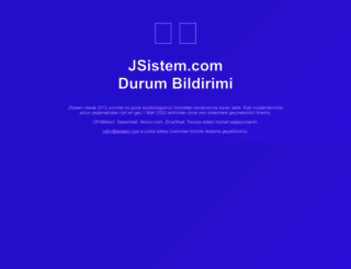 jsistem.com screenshot