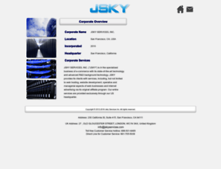 jskyservices.com screenshot
