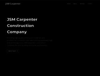 jsmcarpenter.com screenshot