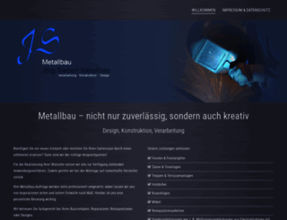 jsmetallbau.de screenshot