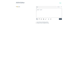 jsoneditor.com screenshot