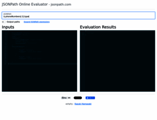 jsonpath.com screenshot