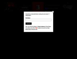 jsoundsonline.com screenshot