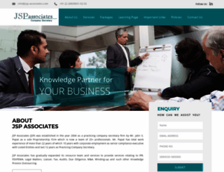 jsp-associates.com screenshot