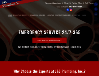 jsplumbing.net screenshot