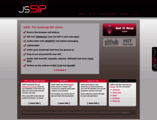 jssip.net screenshot