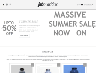 jst-nutrition.com screenshot