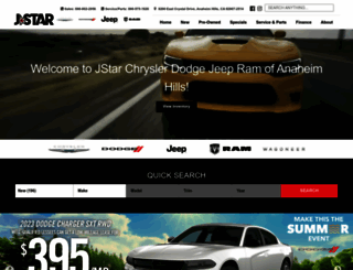 jstarmotors.com screenshot