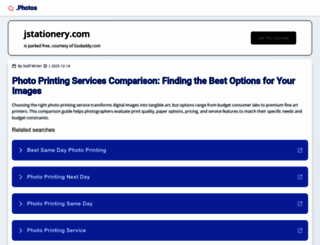 jstationery.com screenshot