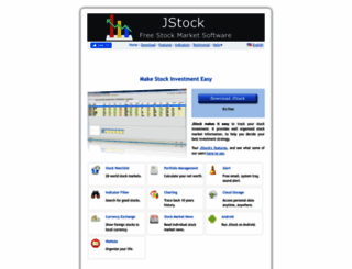 jstock.org screenshot