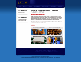 jstonediamondfoods.com screenshot