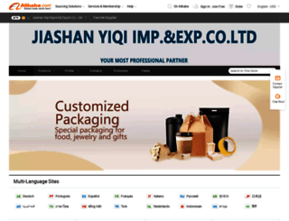 jsyiqi.en.alibaba.com screenshot