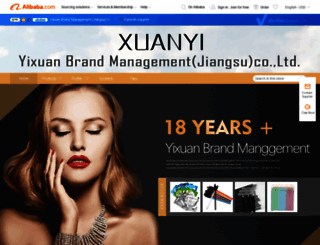 jsyixuan.en.alibaba.com screenshot