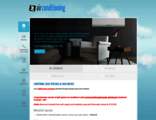 jtairconditioning.com.au screenshot